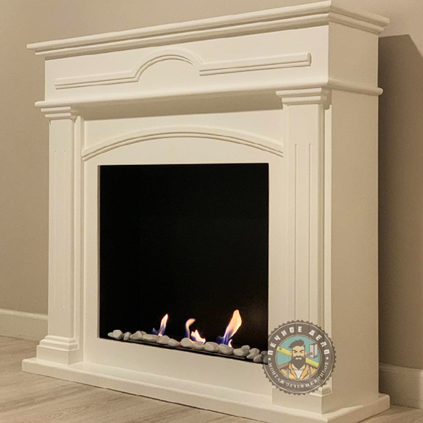 Установка биокамина Kratki DECEMBER